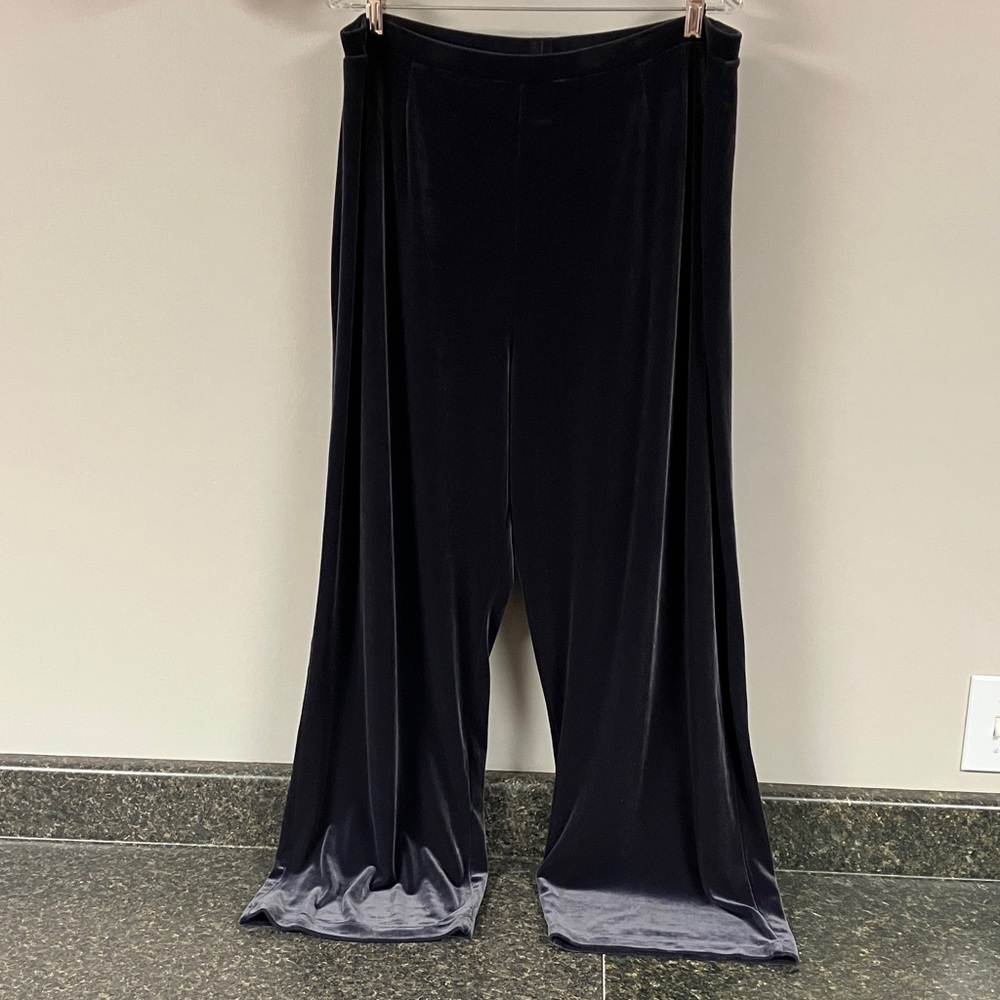 jones NY gray velour pants 2x